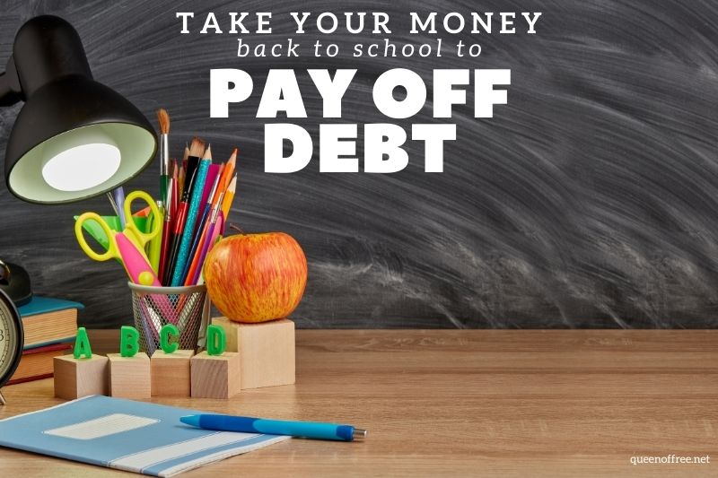 How to Pay Off Debt this School Year