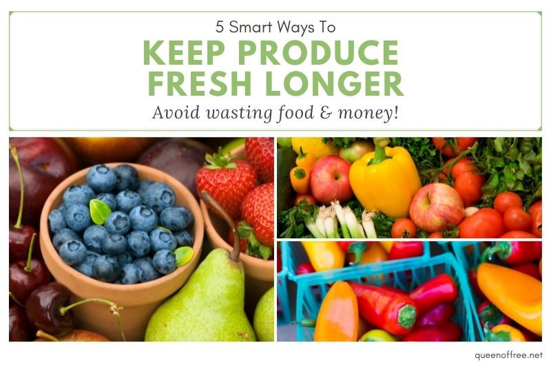How to Keep Fruits and Veggies Fresh For Longer