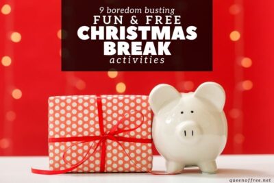 Making memories doesn't have to cost a bundle! Keep the kids busy with these simple FREE Christmas Break Family Fun Ideas.