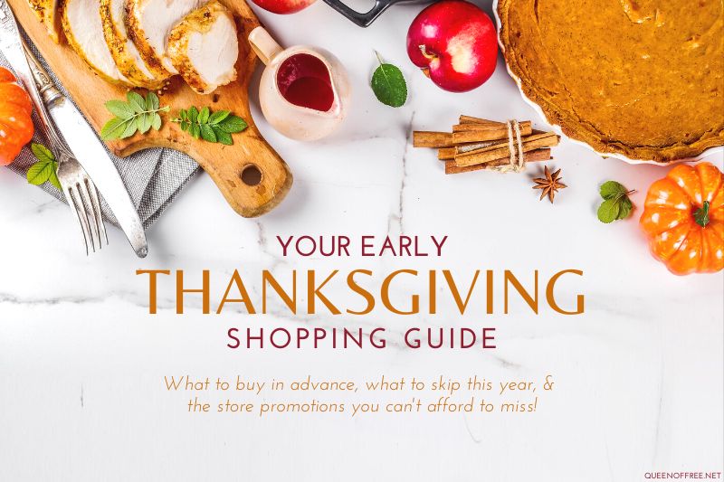 Turkey shortages, inflation, oh my! This early Thanksgiving Shopping Guide has the tips you need to save money this year.