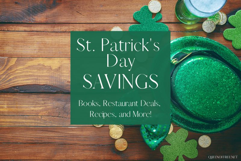 St. Patrick’s Day Savings
